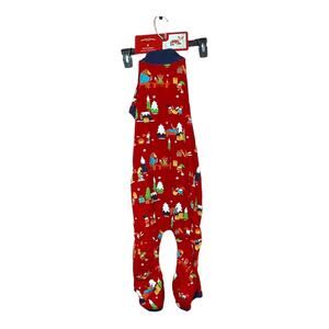 Wondershop New Gnomes Print Red Dog/Pet Pajamas  Size L Up to 80 lbs